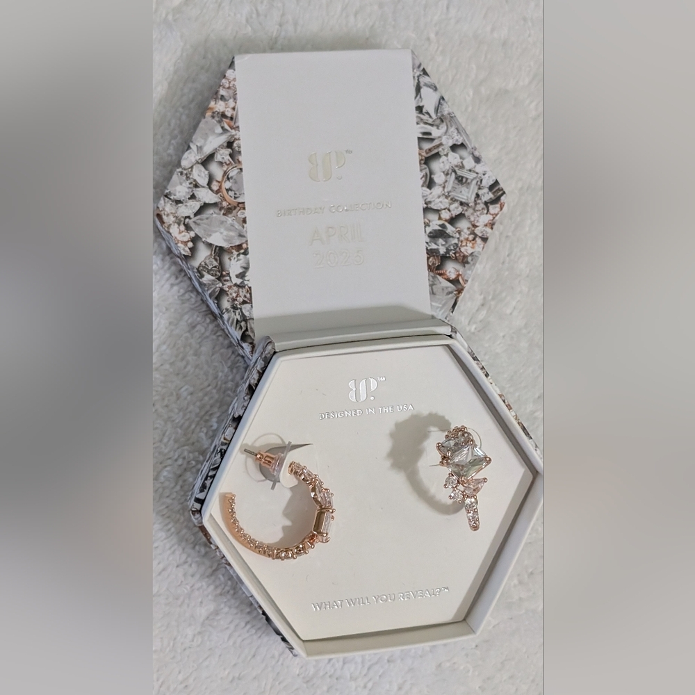 NIB Bomb Party Birthday Collection April 2025 A Cluster Of Love ER88352 Earrings